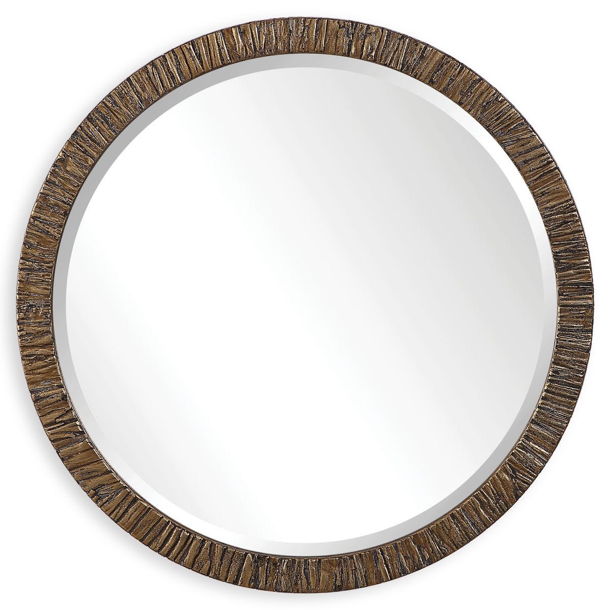 Wayde Round Mirror - Kings Fine Art & Decor