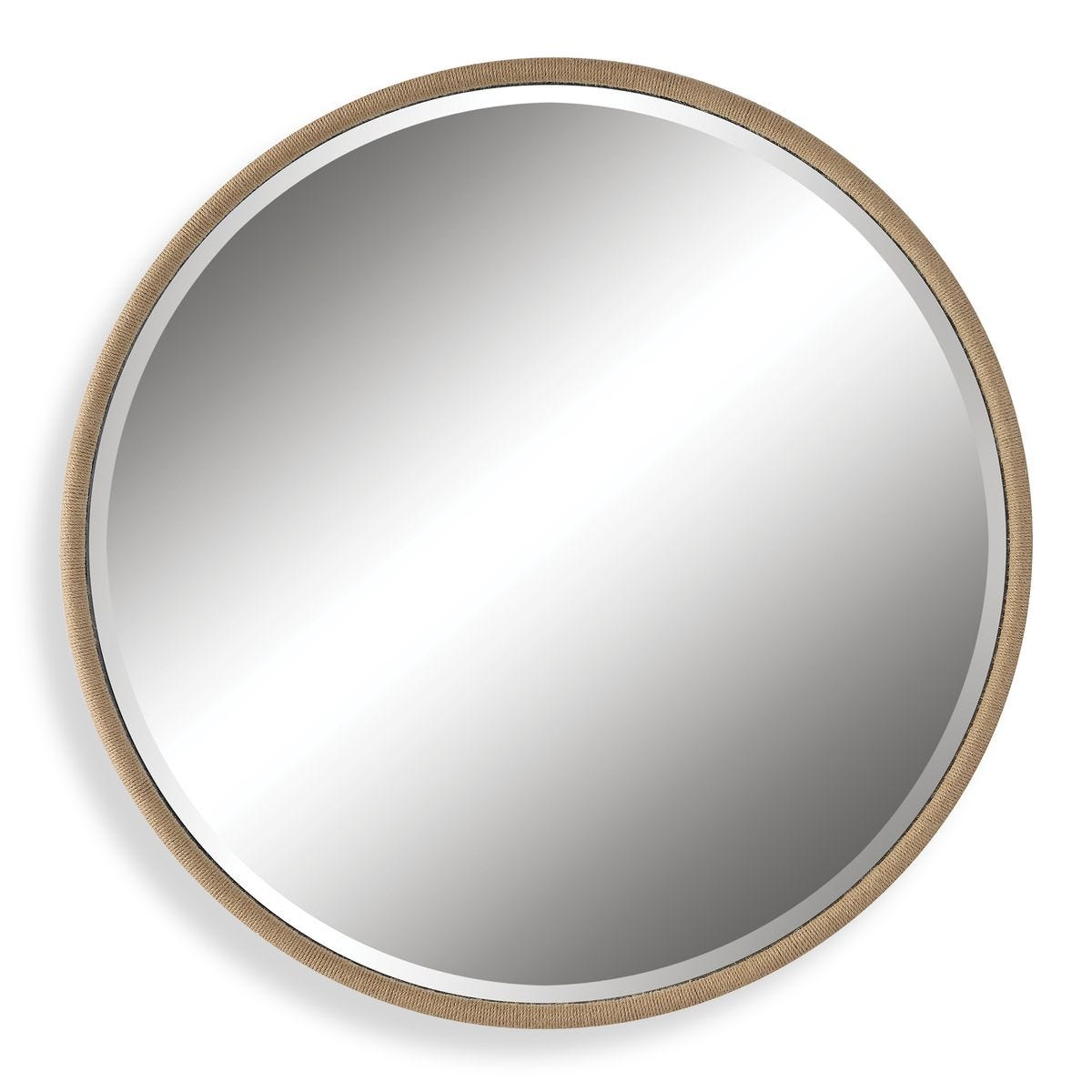 Ranchero Round Mirror, Natural - Kings Fine Art & Decor