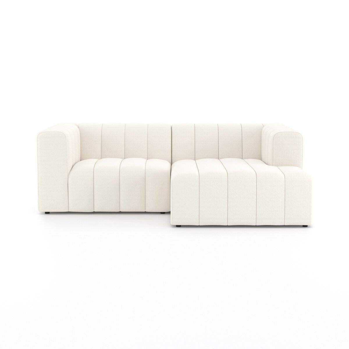 Langham Channeled 2-Piece Sectional - Kings Fine Art & Decor