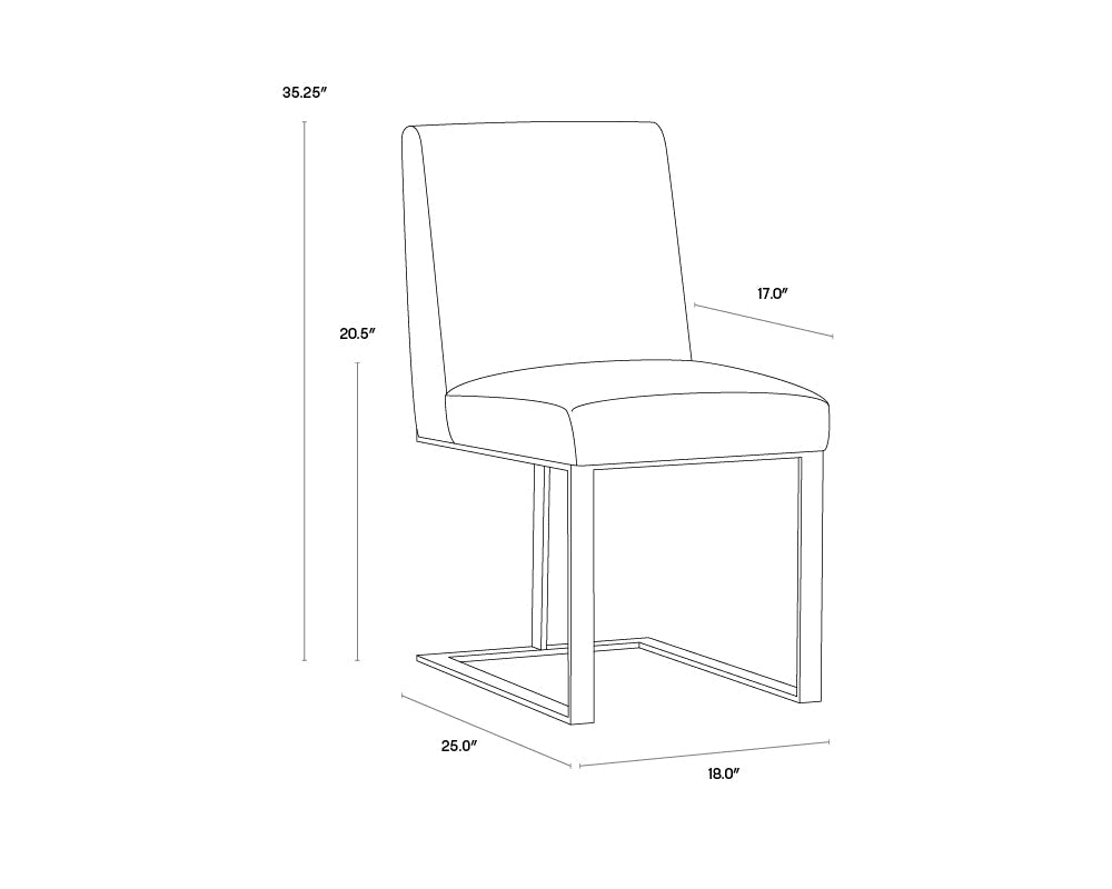 dean-dining-chair-antique-brass-103775 - view 11