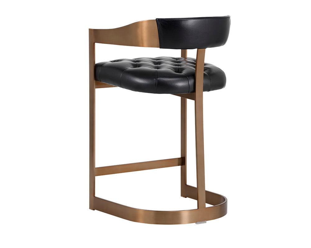 beaumont-counter-stool-antique-brass-104014 - view 4