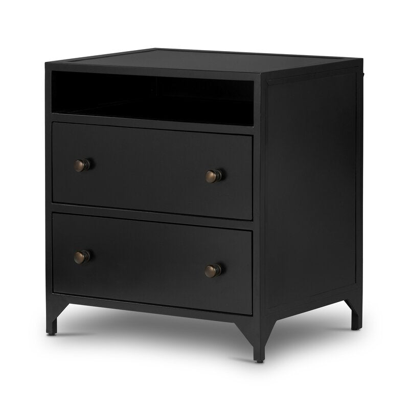 Belmont 2 Drawer Nightstand - Kings Fine Art & Decor