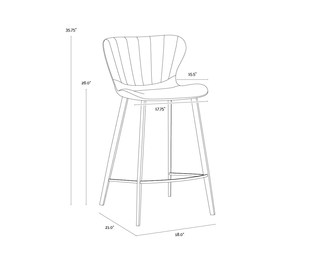 arabella-counter-stool-104492 - view 16