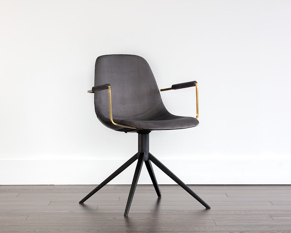 cassius-swivel-dining-armchair-105613 - view 2