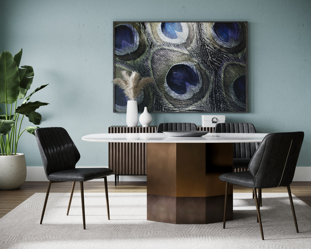 clinton-dining-chair-bronze-106316 - view 2