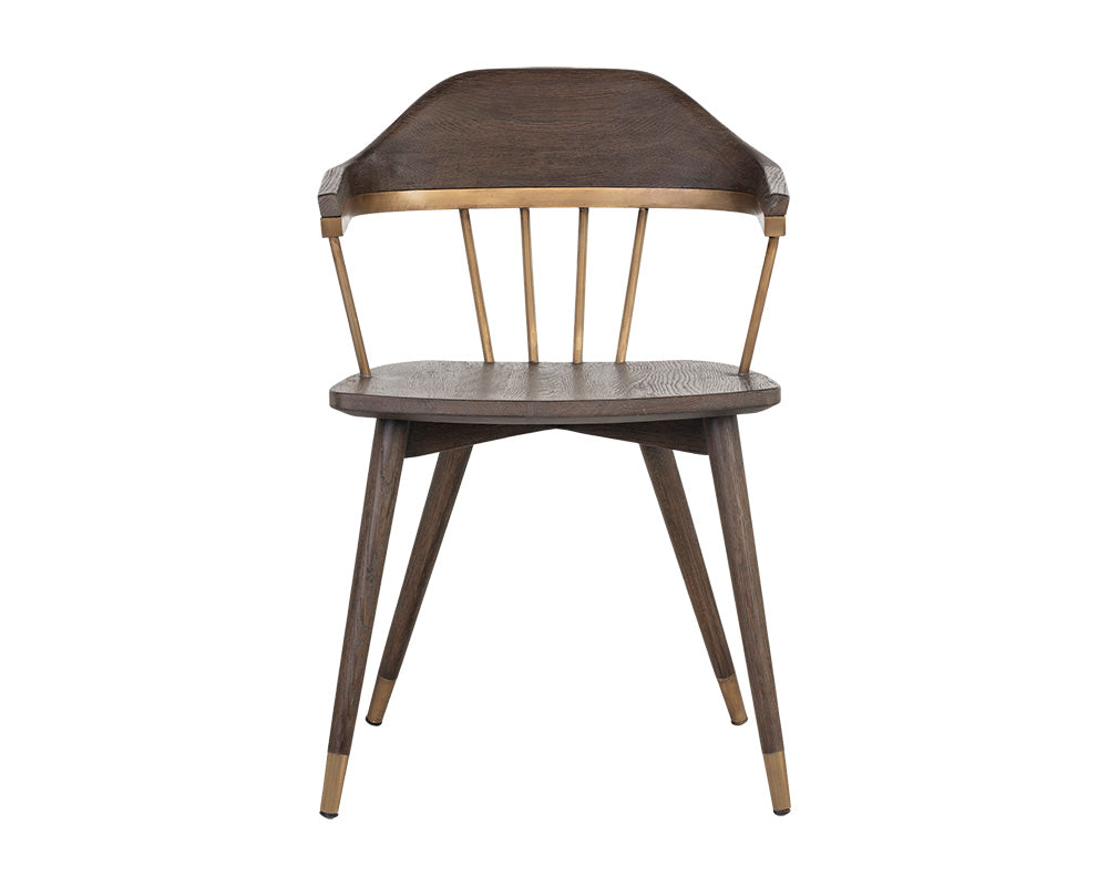 demi-dining-chair-distressed-brown-107287 - view 4