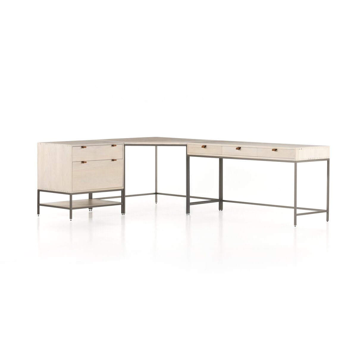 Trey Filing Cabinet Desk System - Kings Fine Art & Decor