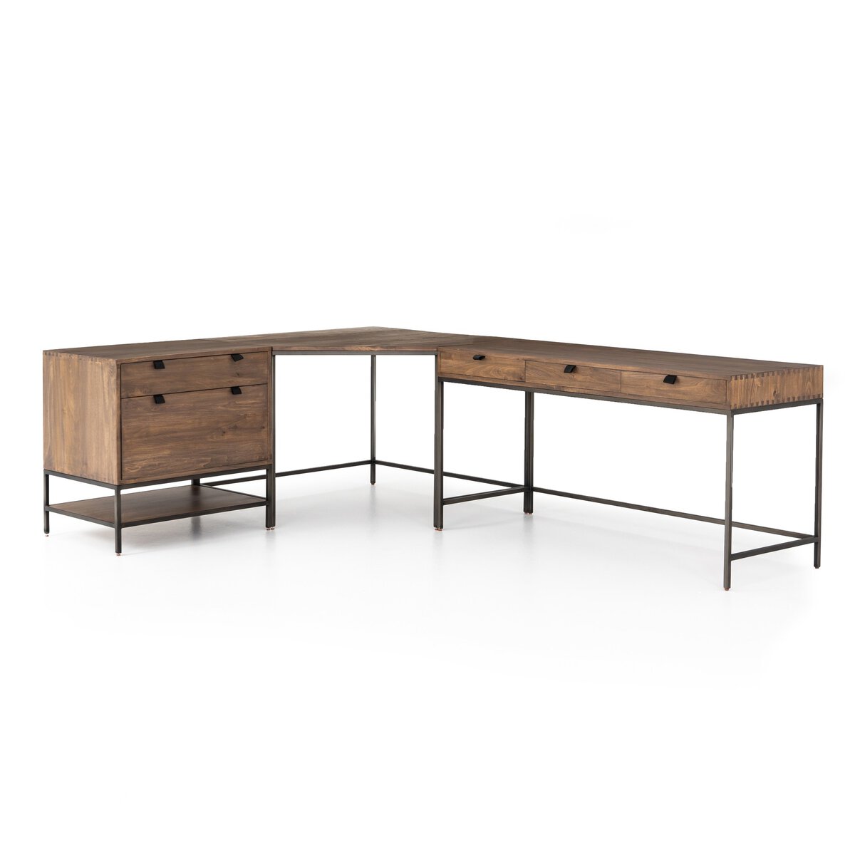 Trey Filing Cabinet Desk System - Kings Fine Art & Decor