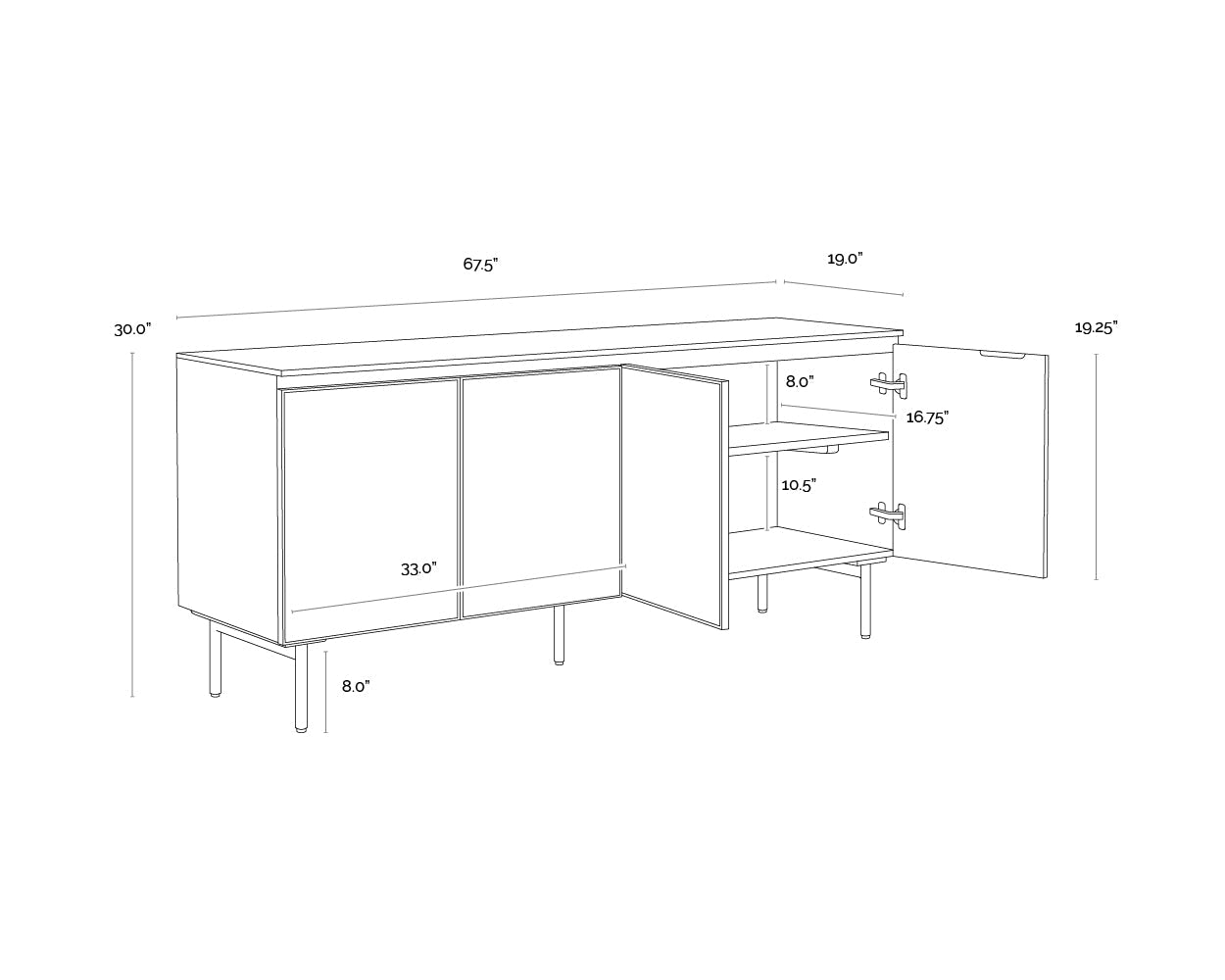 mirabelli-sideboard-107341 - view 7