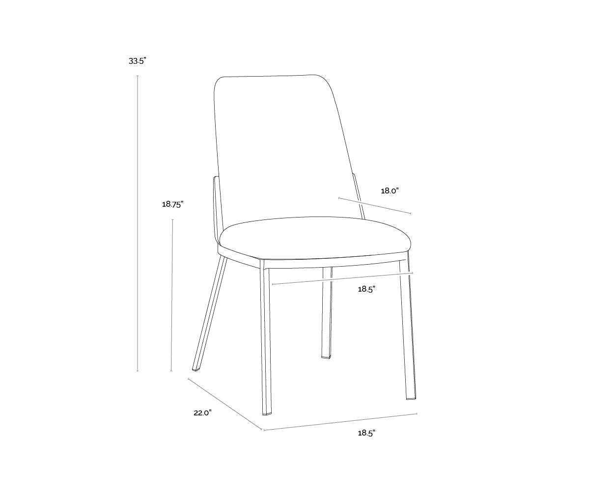 marie-dining-chair-107647 - view 19