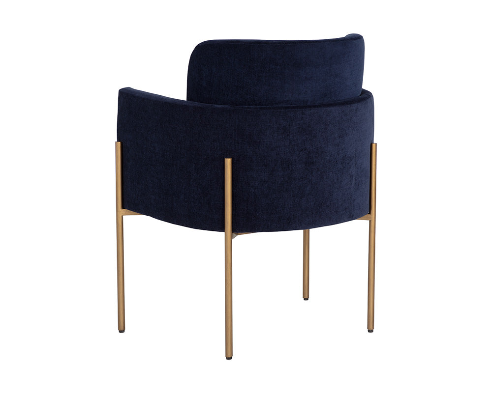 richie-dining-armchair-antique-brass-107665 - view 5