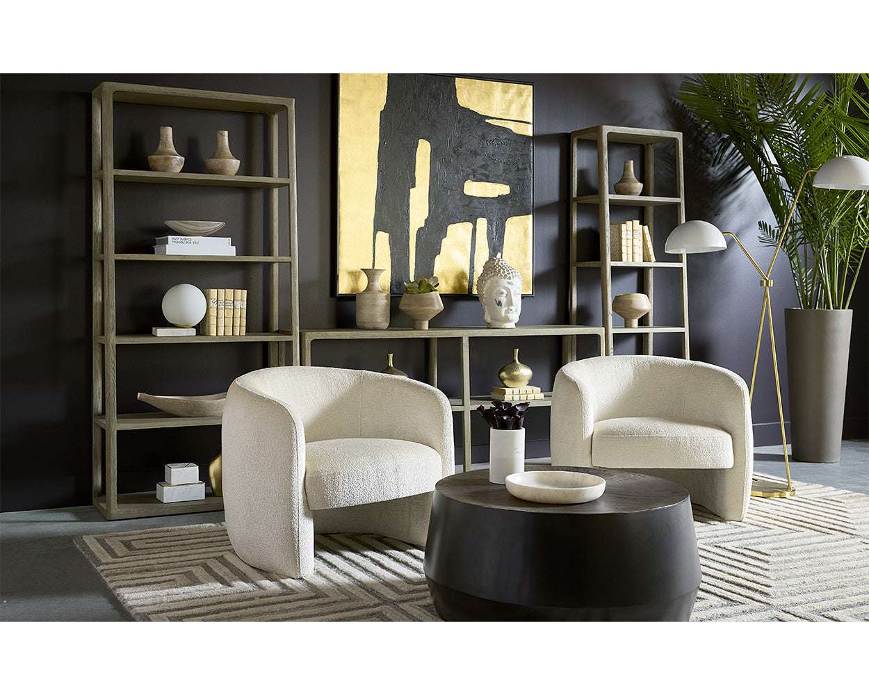 doncaster-low-bookcase-smoke-grey-107735 - view 4