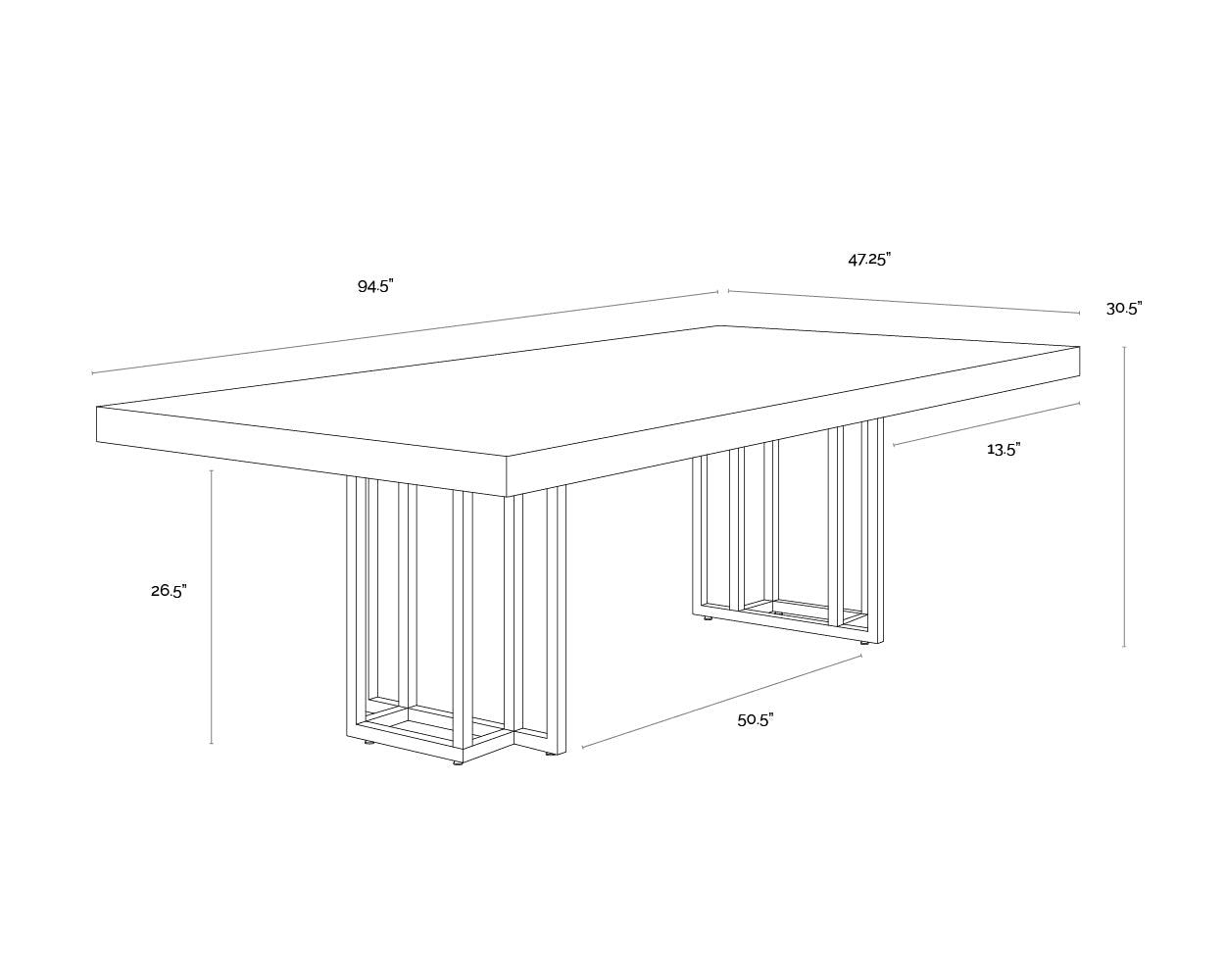 baldessara-dining-table-945-108134 - view 9