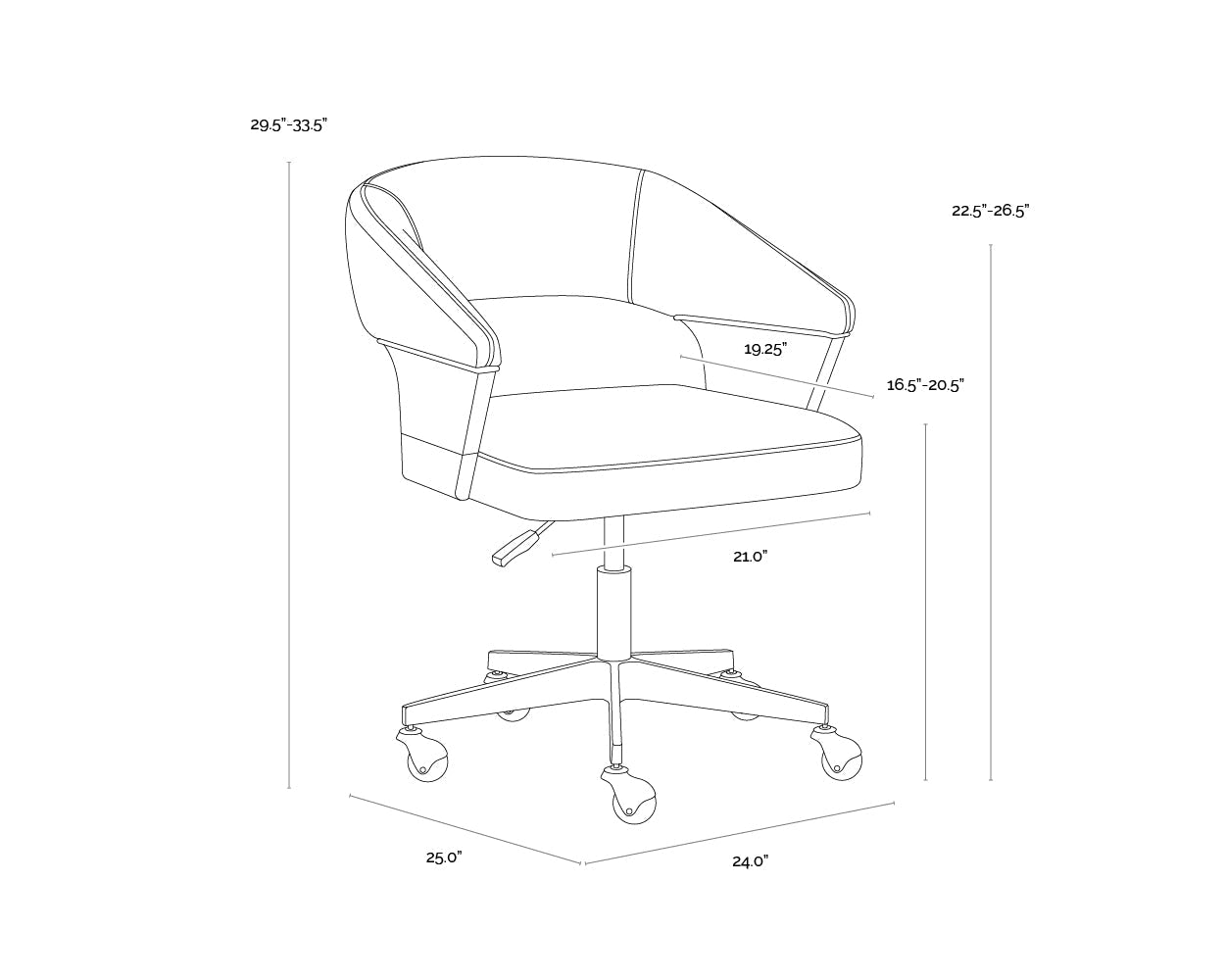 leonce-office-chair-108157 - view 12