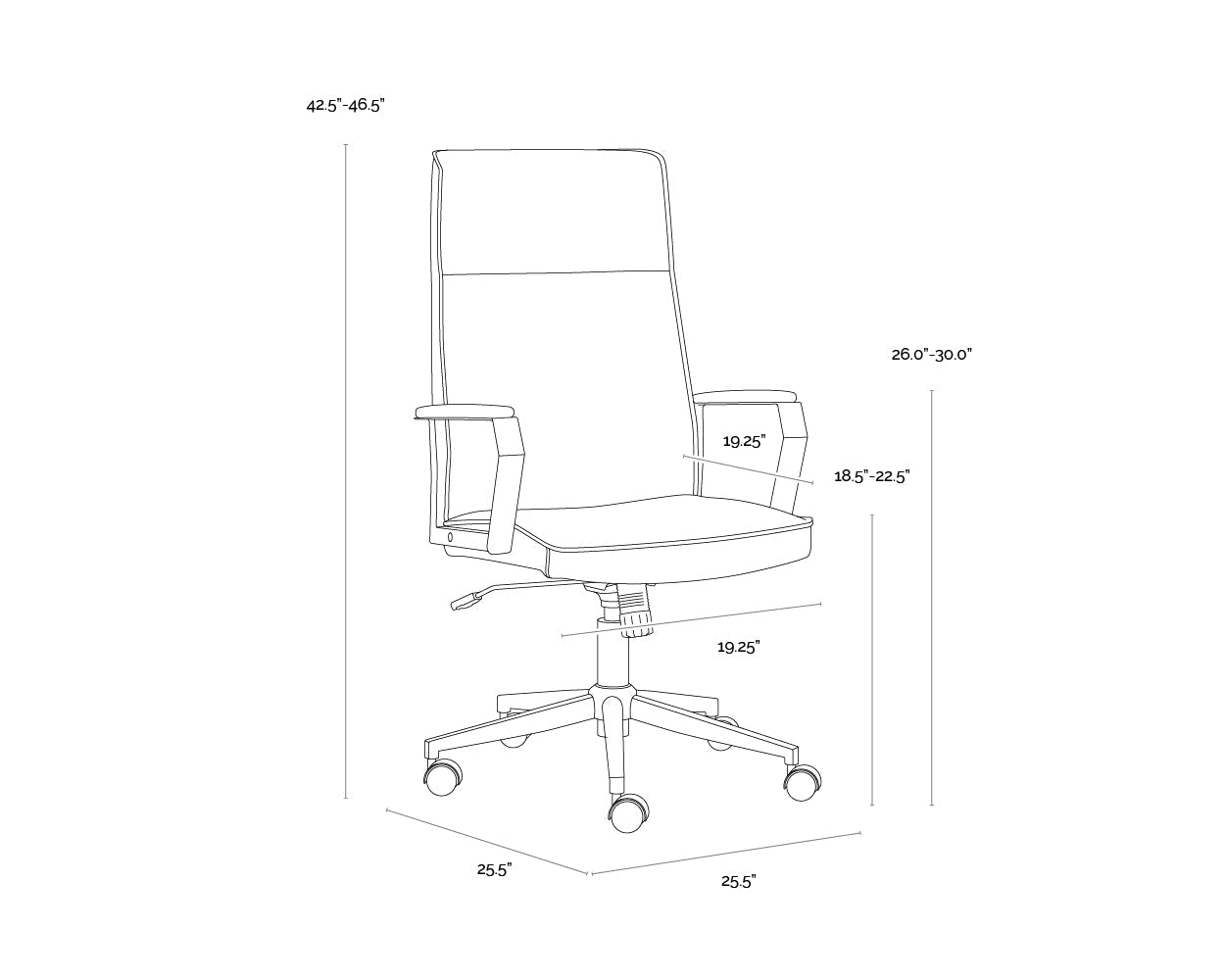 swanson-office-chair-108448 - view 12