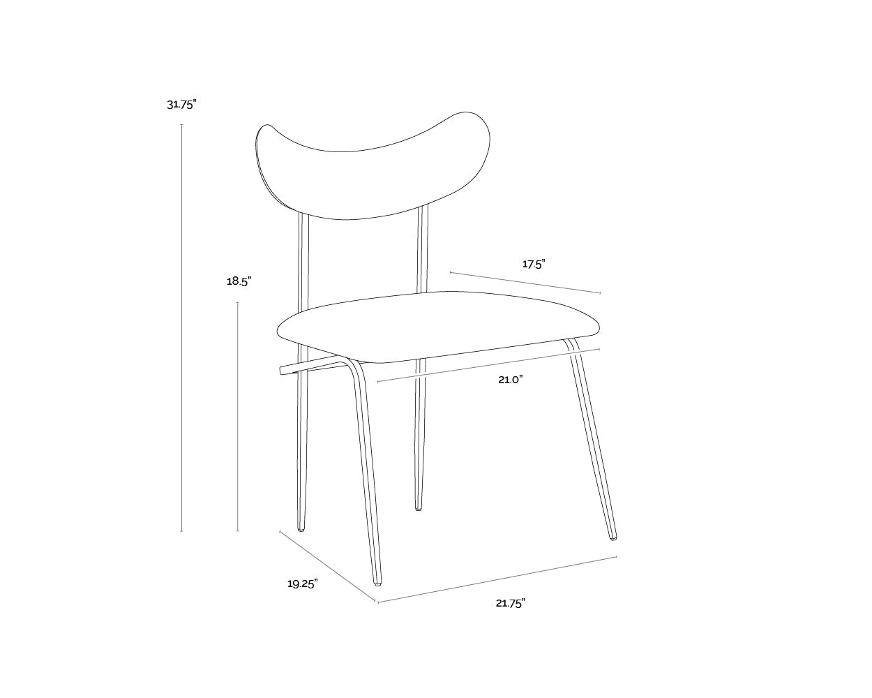 gibbons-dining-chair-black-108773 - view 9