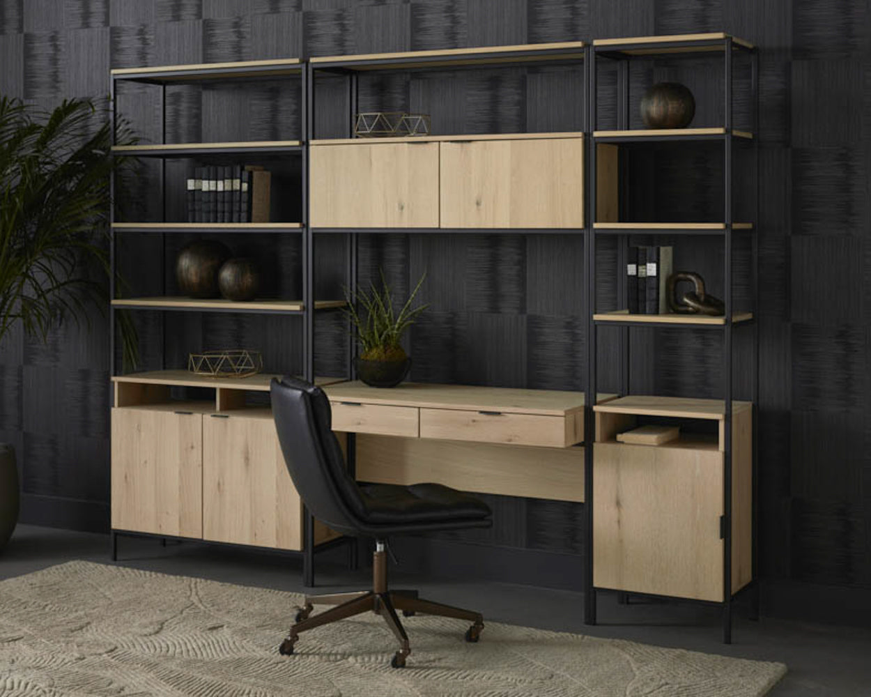 ambrose-modular-media-console-and-cabinet-107172 - view 9