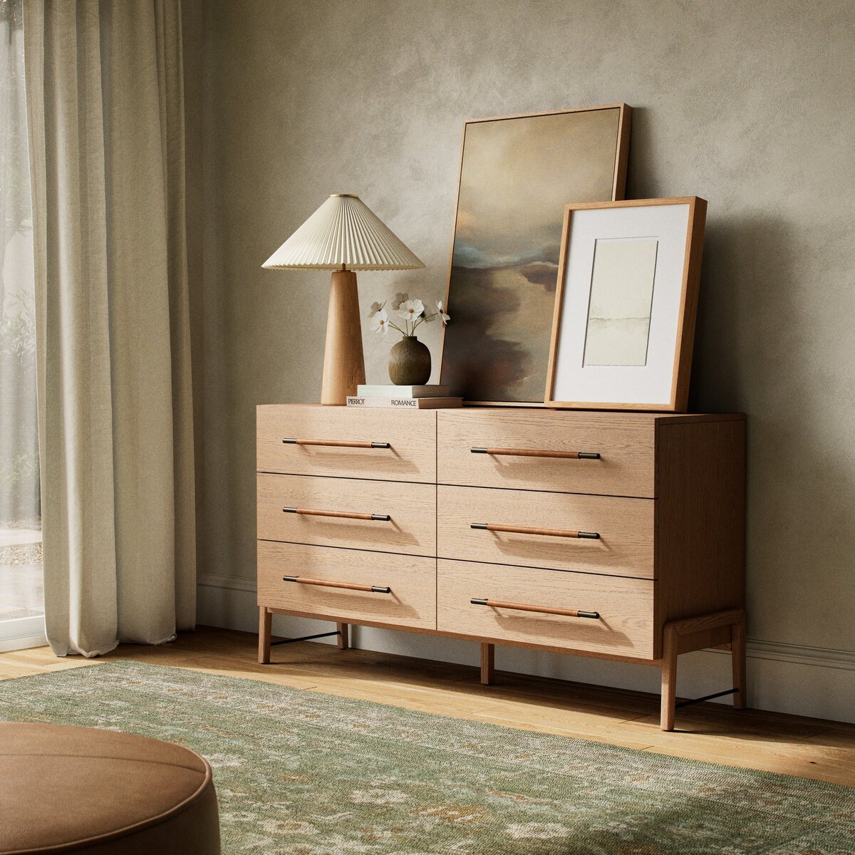 Rosedale 6 Drawer Dresser - Kings Fine Art & Decor
