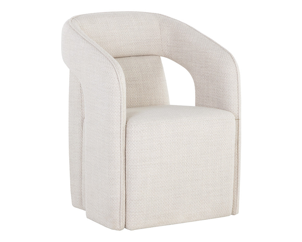 kendrick-wheeled-dining-armchair-110033 - view 5