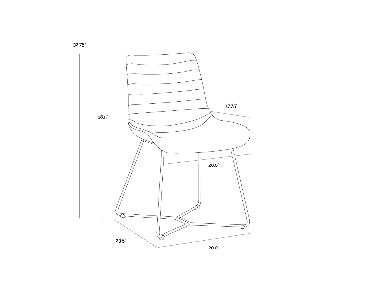 gracen-dining-chair-108905 - view 21