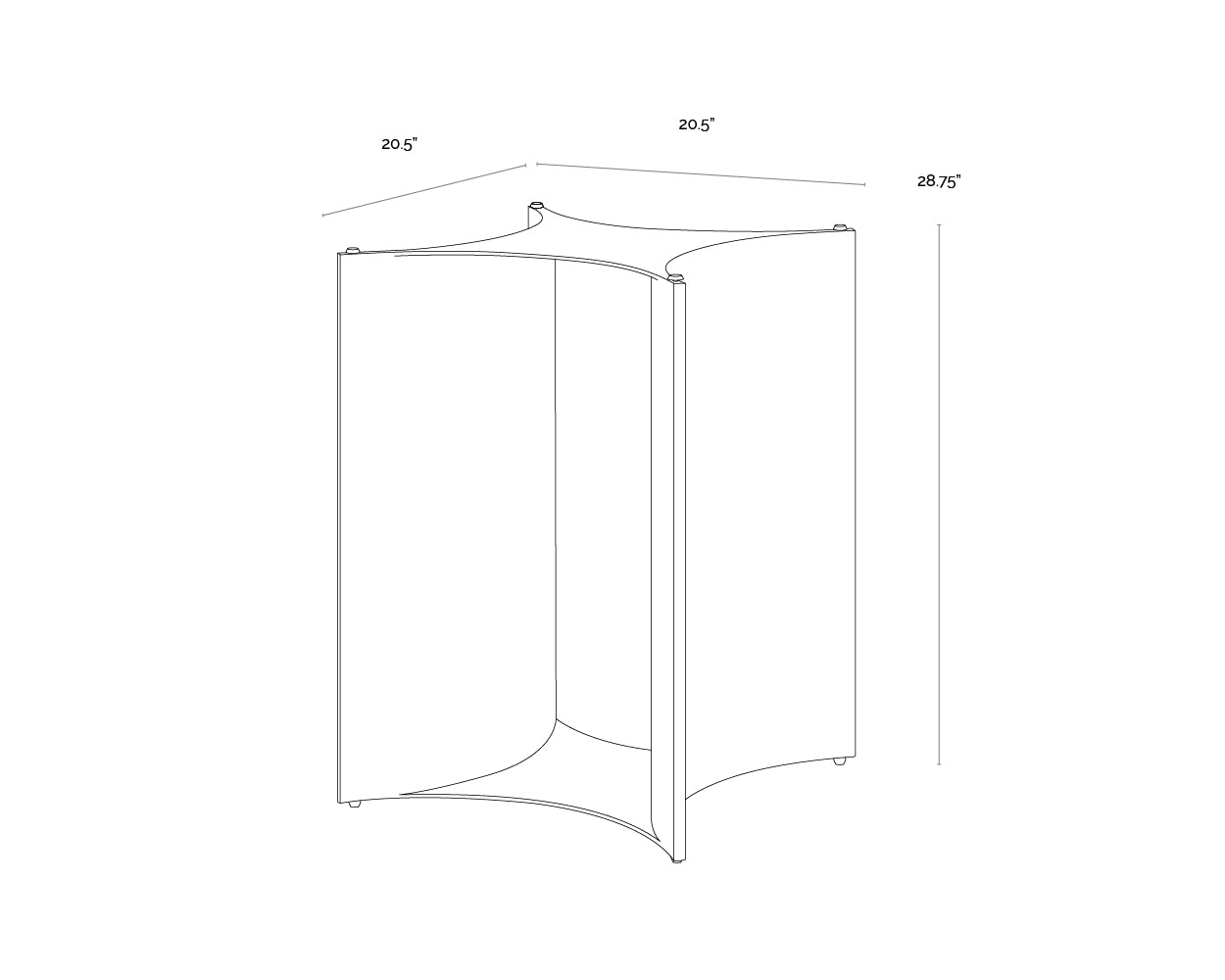 denver-dining-table-base-109551 - view 10