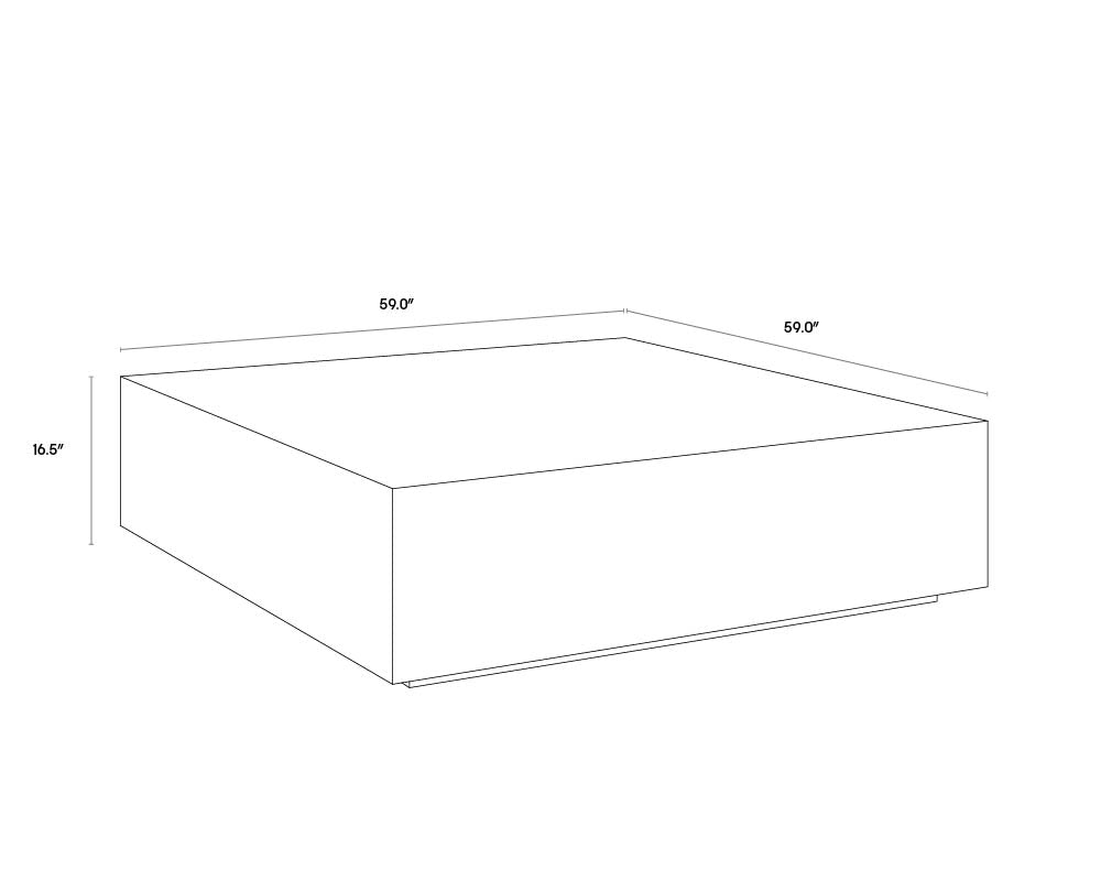 frezco-coffee-table-square-109597 - view 11