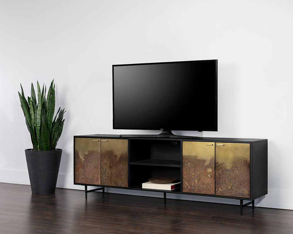 auburn-media-console-and-cabinet-110236 - view 2