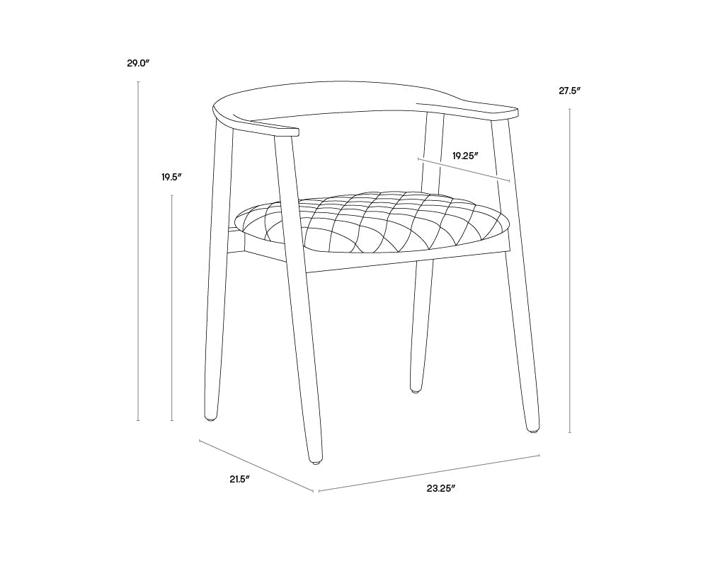 jeremy-dining-armchair-weathered-oak-107283 - view 9