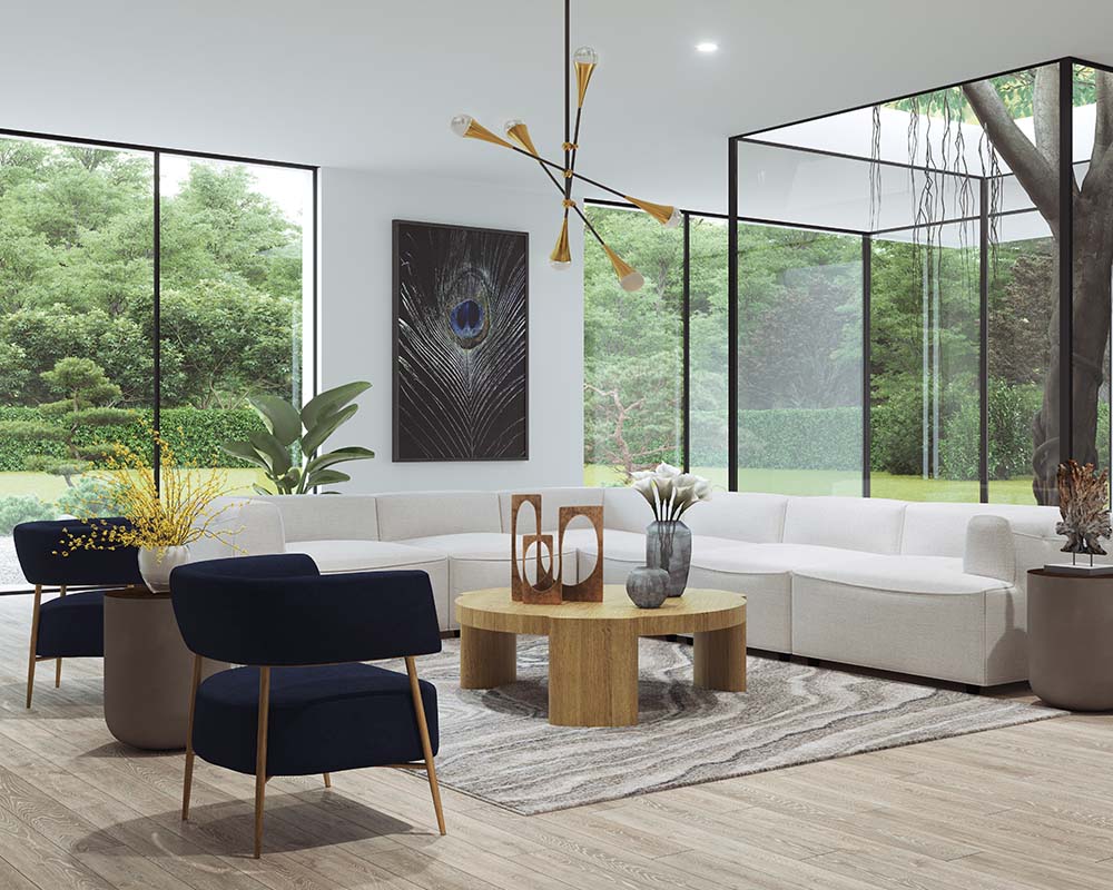 alouette-coffee-table-round-110503 - view 2