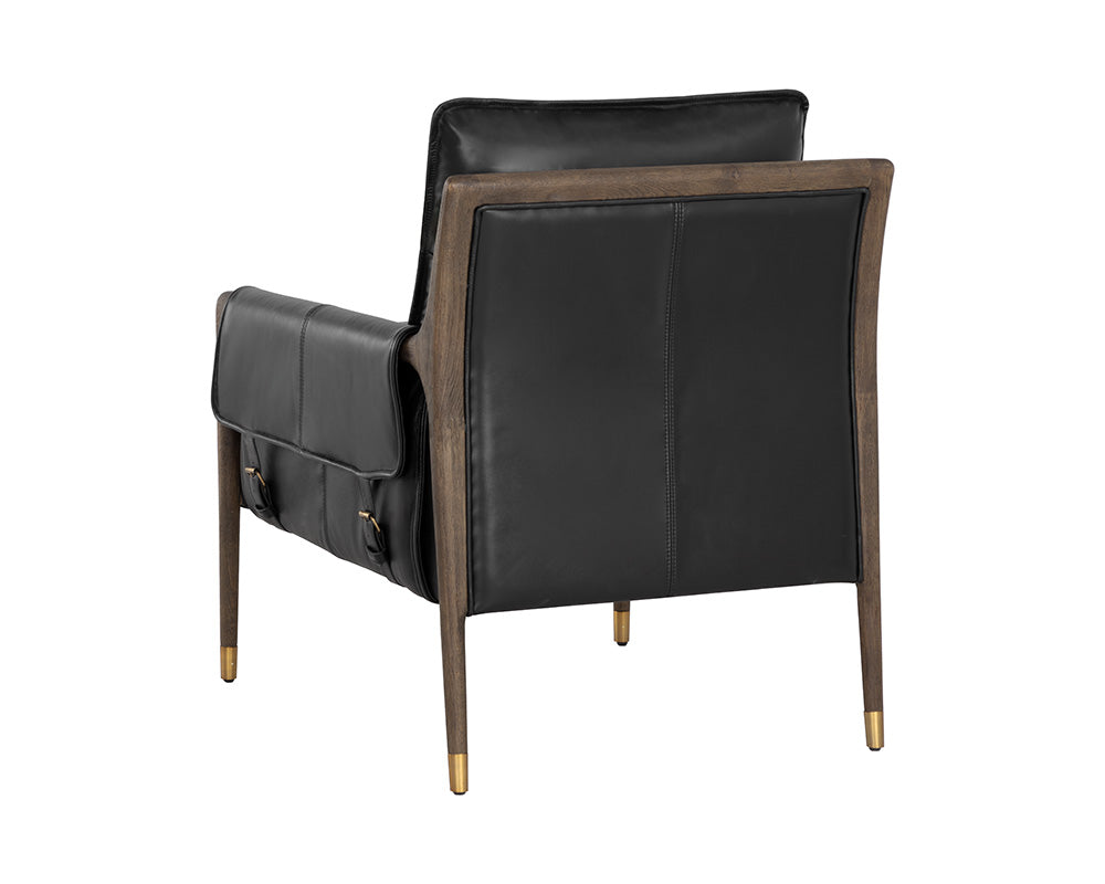 mauti-armchair-distressed-brown-110572 - view 5