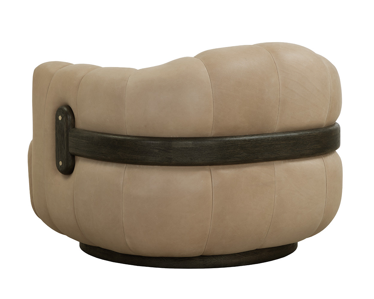 tadeo-swivel-armchair-dark-brown-111080 - view 9