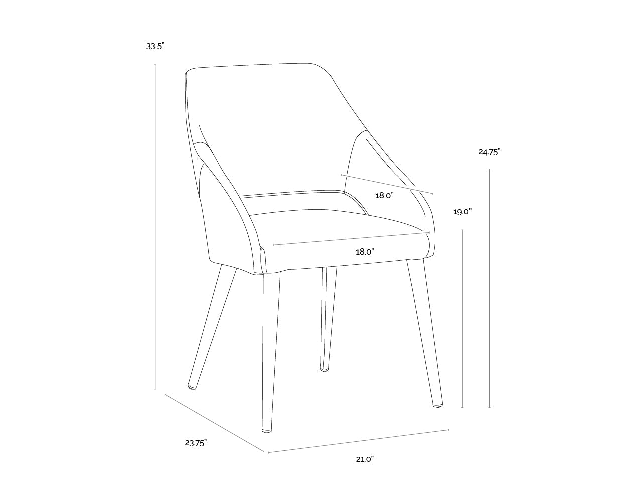 galen-dining-armchair-111084 - view 14