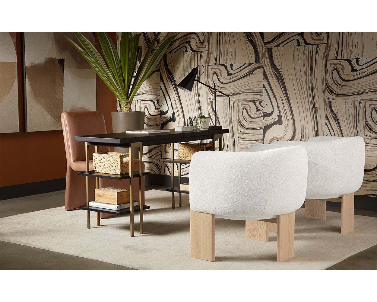 trine-lounge-chair-rustic-oak-111087 - view 12