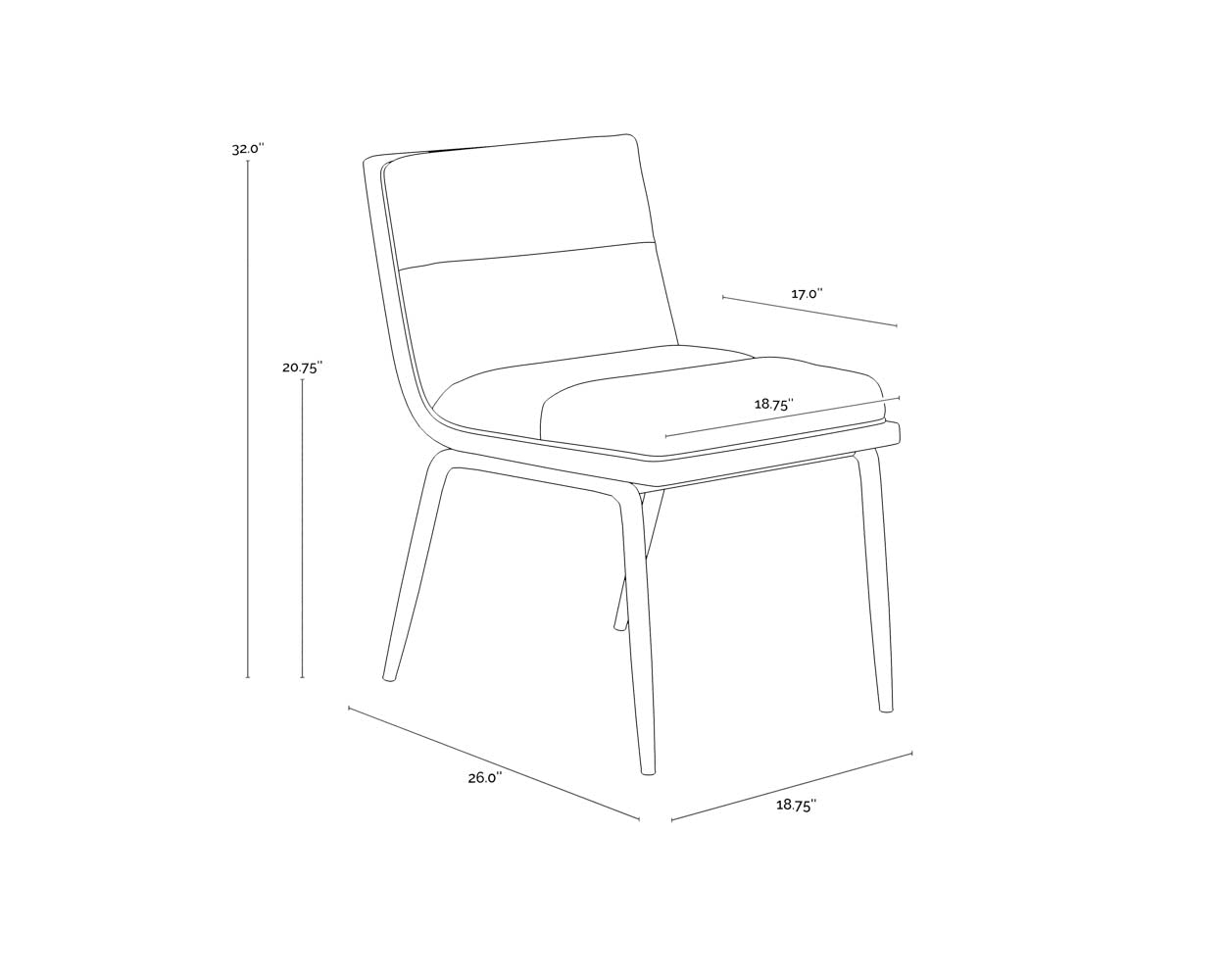 abilene-dining-chair-111274 - view 9