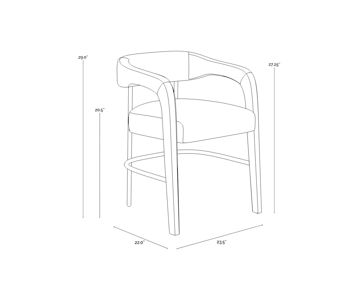 mavia-dining-armchair-111453 - view 9