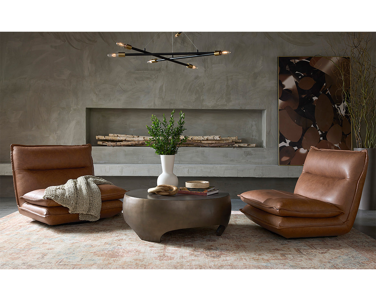 colson-swivel-armless-chair-111479 - view 2