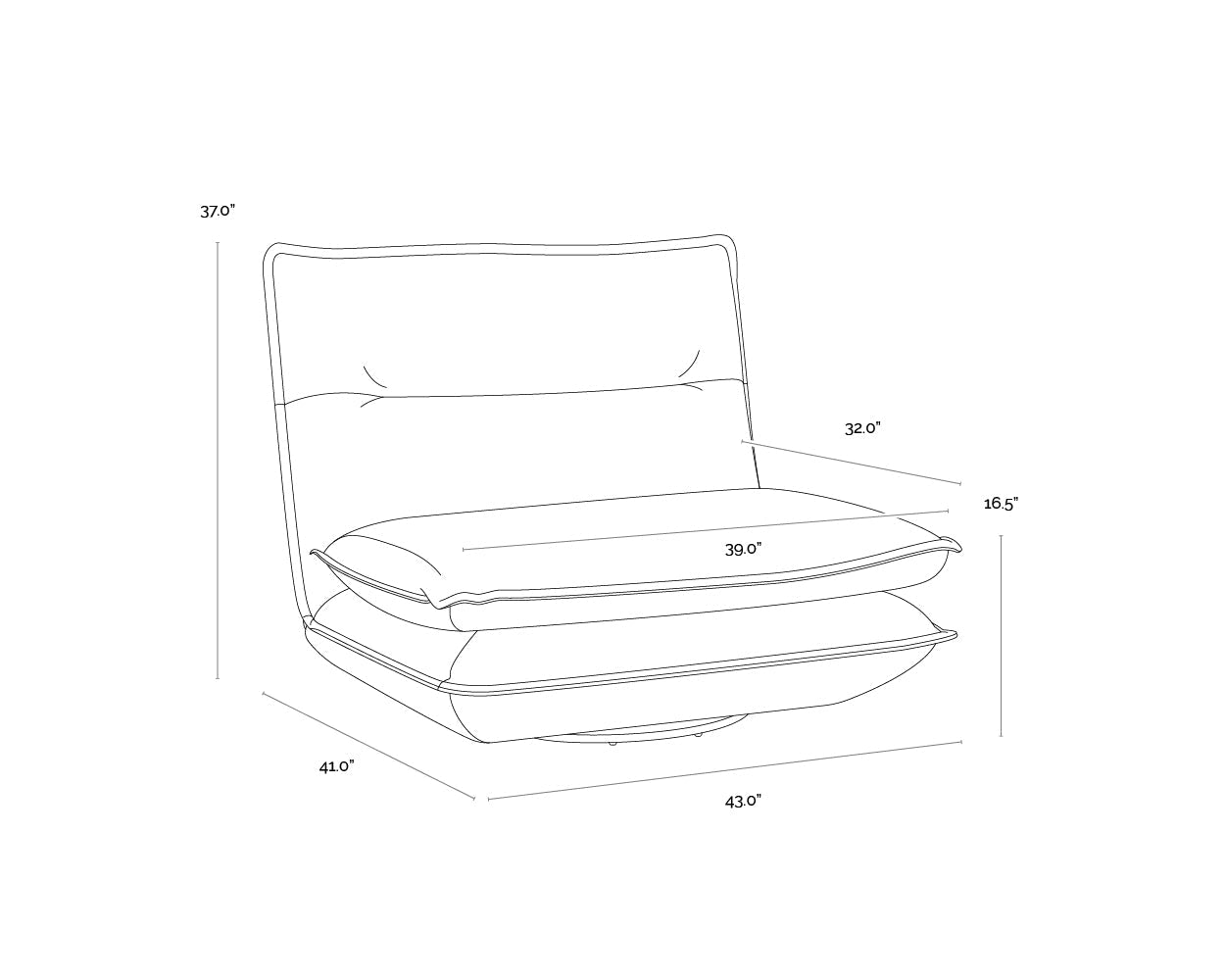 colson-swivel-armless-chair-111479 - view 9