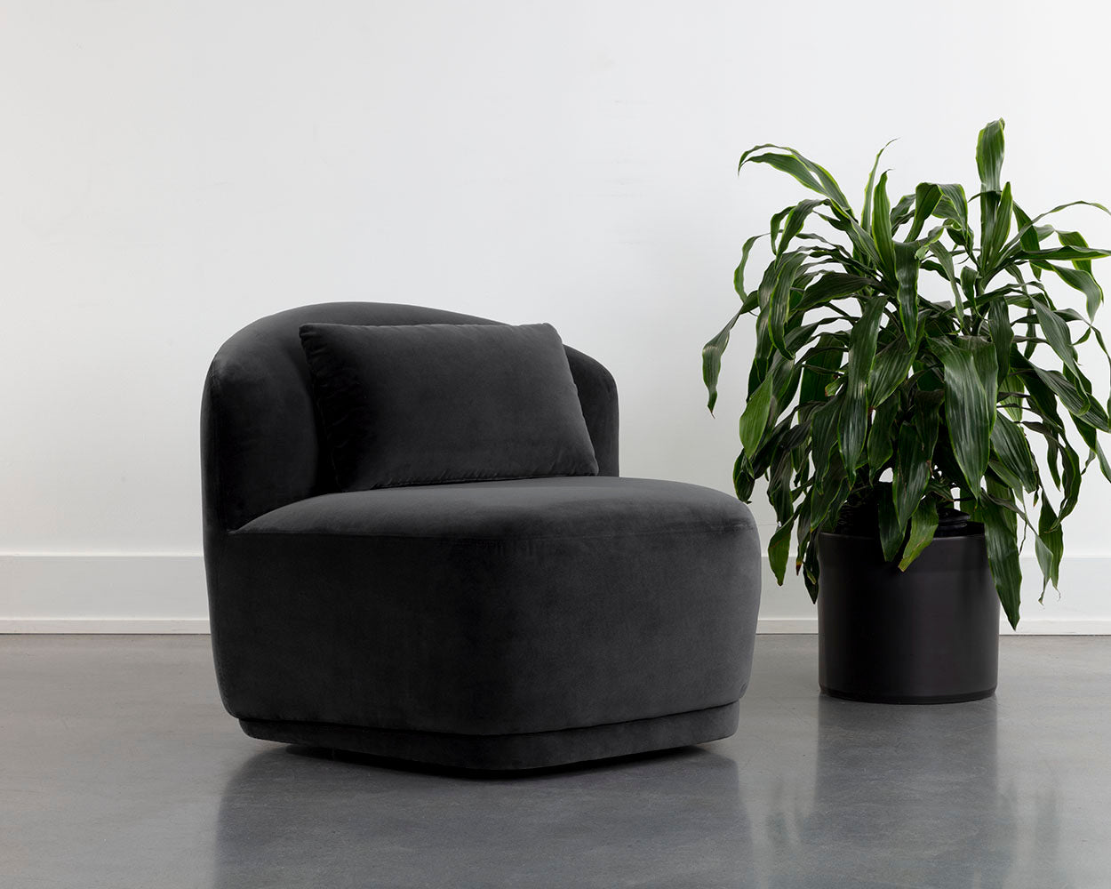 soraya-swivel-armless-chair-107454 - view 11