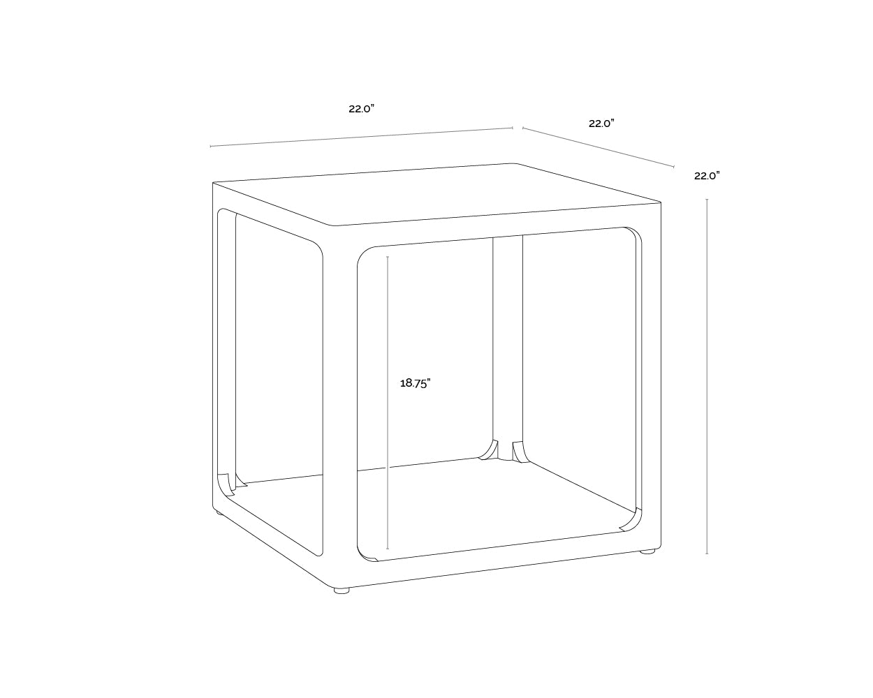 doncaster-side-table-smoke-grey-107738 - view 5