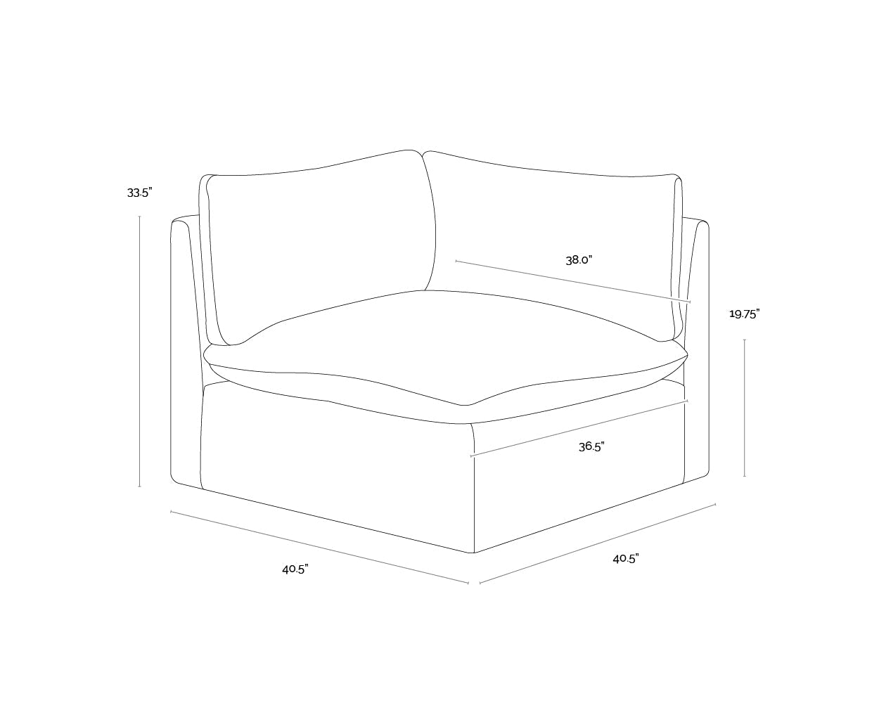 reve-modular-corner-chair-111769 - view 12