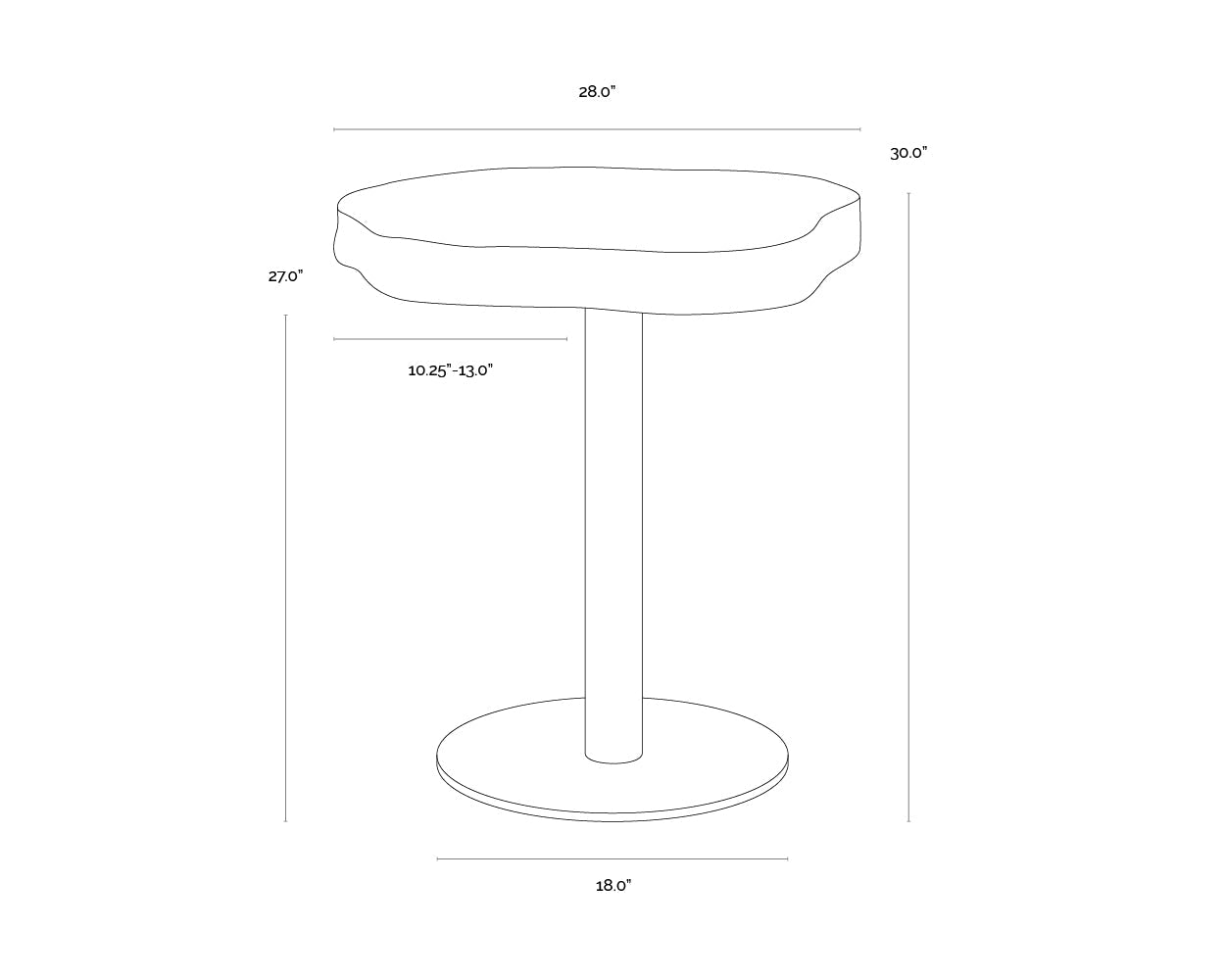 delmont-bistro-table-112373 - view 6