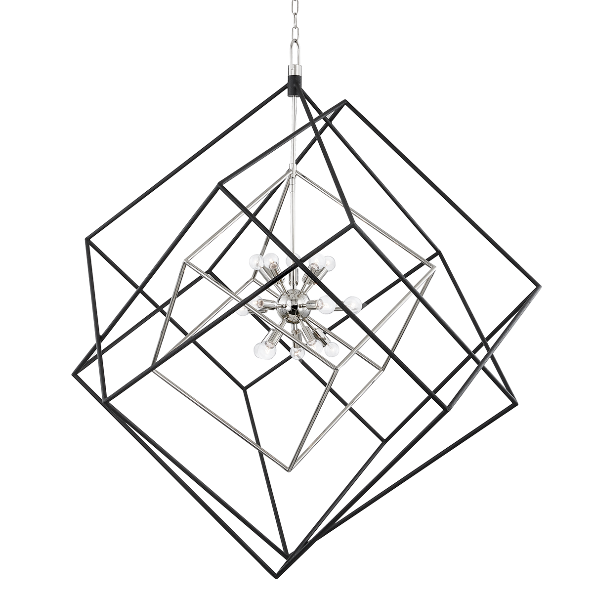 roundout-chandelier-1255-PN/BK