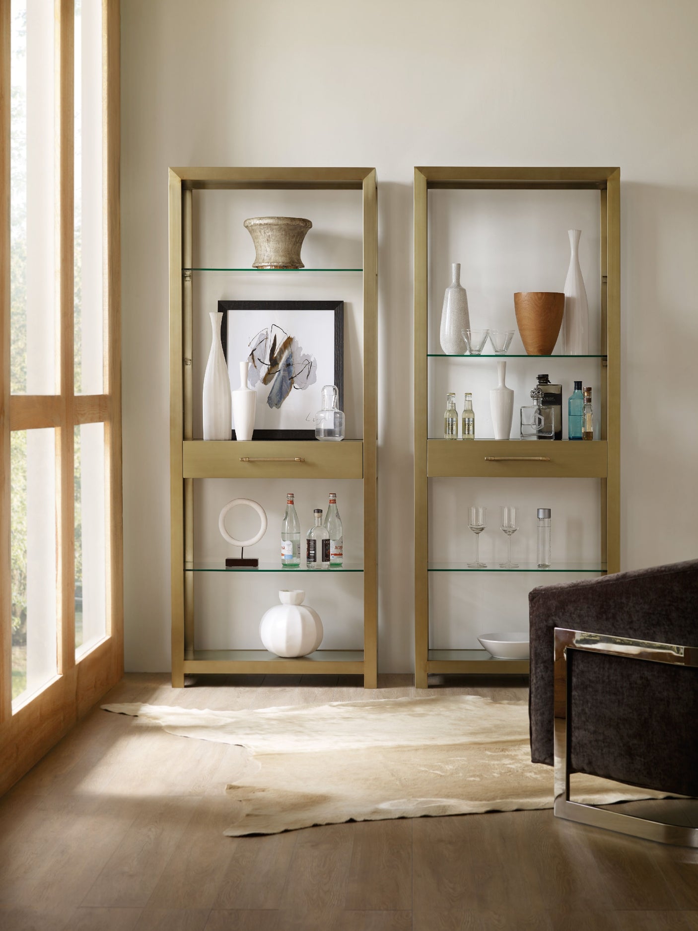Hooker Furniture Curata Bunching Bookcase 1600-10445-MTL1
