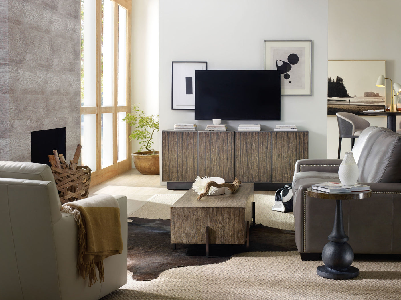 Hooker Furniture Curata Accent Table 1600-50003-MTL
