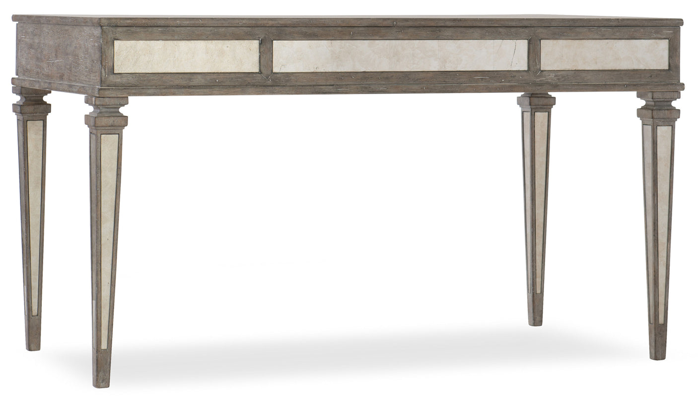 Hooker Furniture Rustic Glam Leg Desk 1641-10458-LTWD