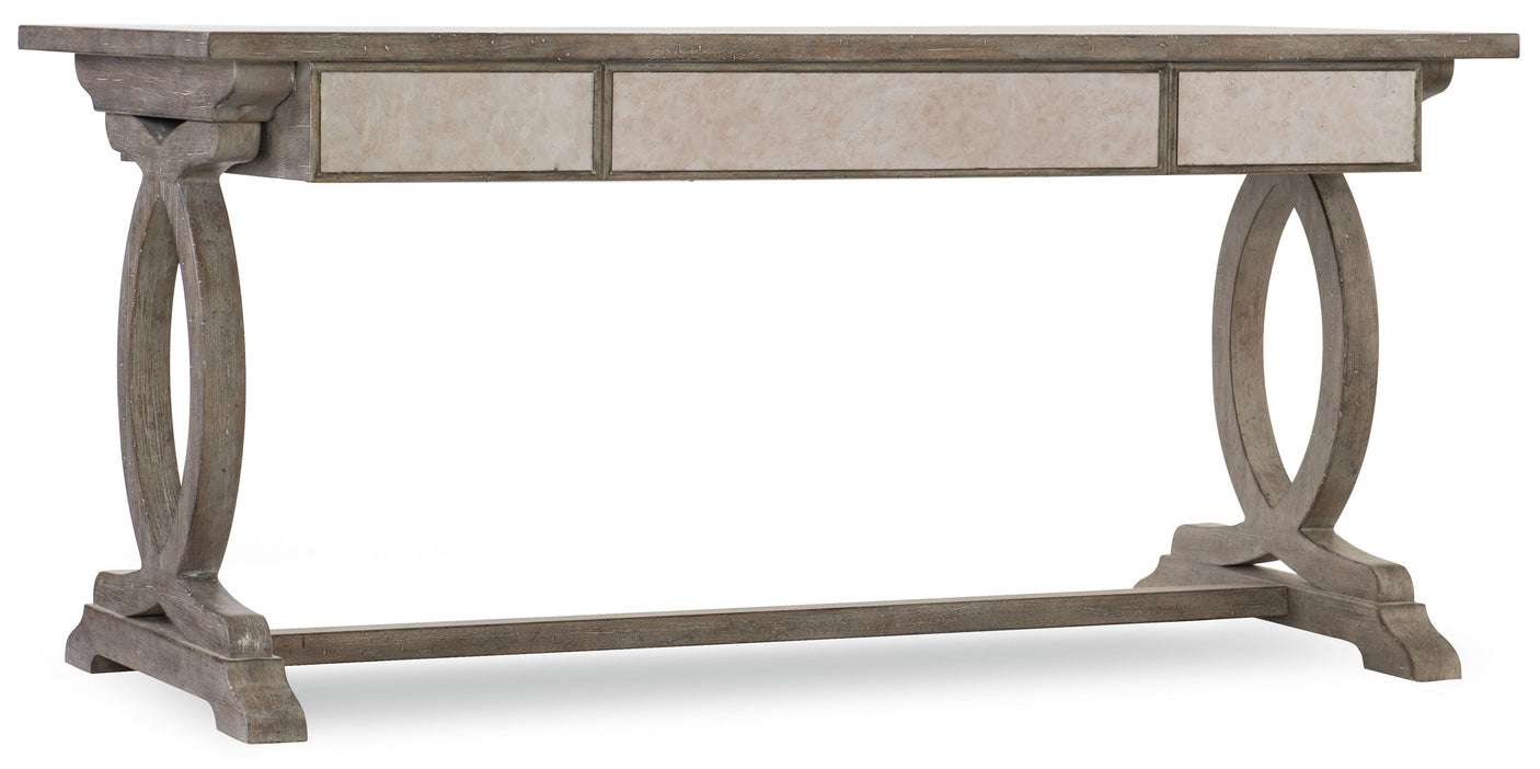 Hooker Furniture Rustic Glam Trestle Desk 1641-10459-LTWD