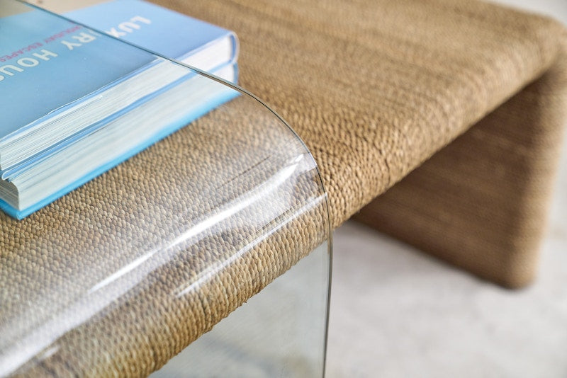 Hooker Furniture Amani Rope and Glass Cocktail Table 1672-80210-80