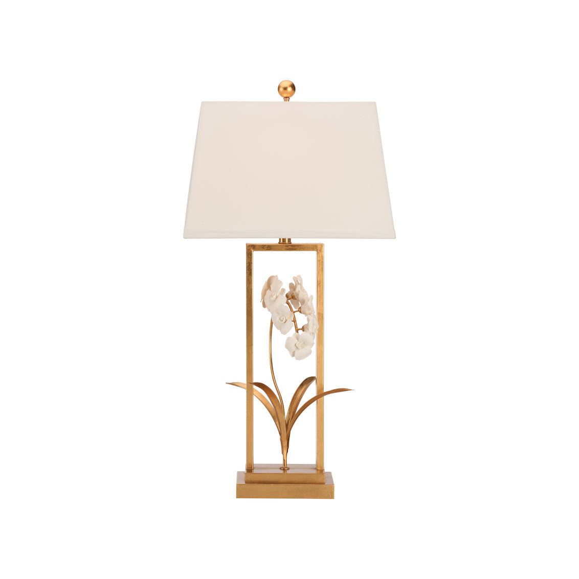 Cain Orchid Lamp