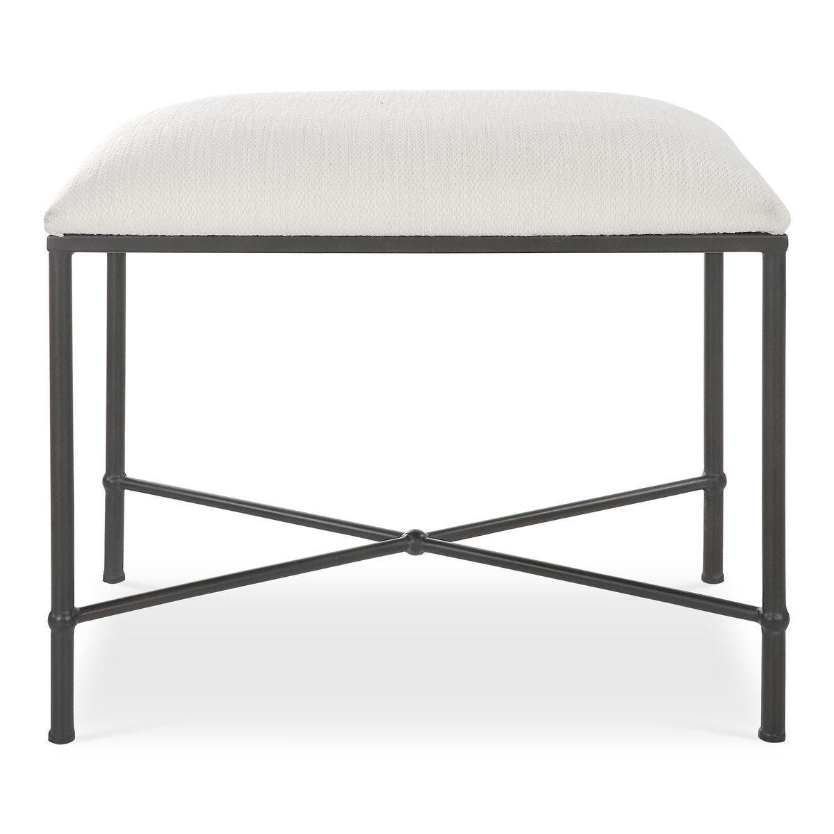 Avenham Small Bench, Black