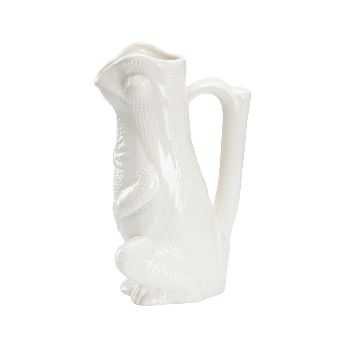 Frog Pitcher - White